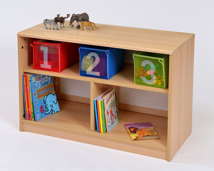 RS Open Bookcase with inset panel (Plain / Mirror)
