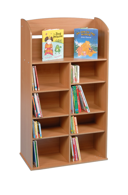 Coniston Single Sided 1500 Bookcase with Lectern - Beech