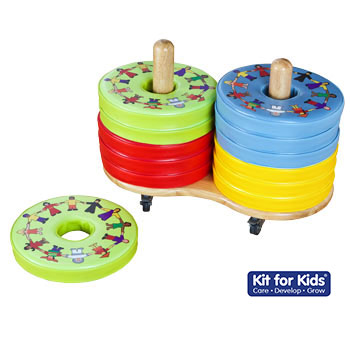 Children Of The World Multi Cultural Donut 12 Cushions And Trolley