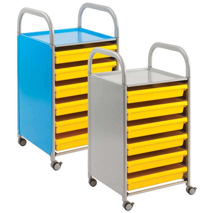 Callero A3 Paper Trolley With 6 Trays