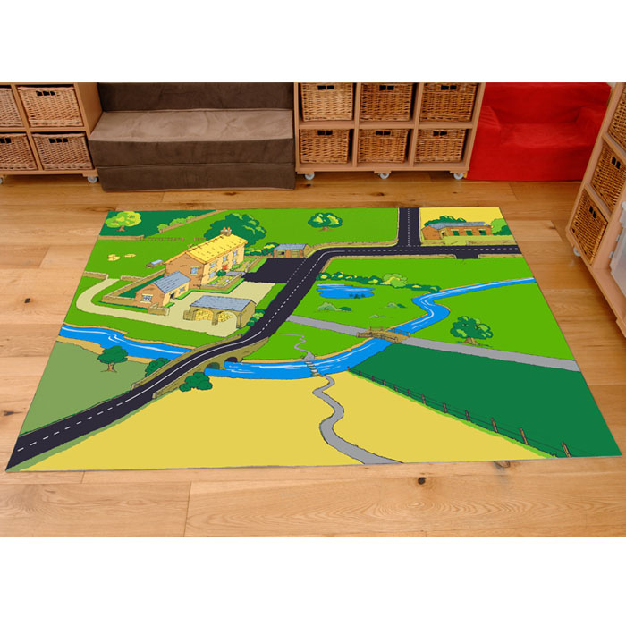 Early Years Farm Playmat - 2m x 1.5m
