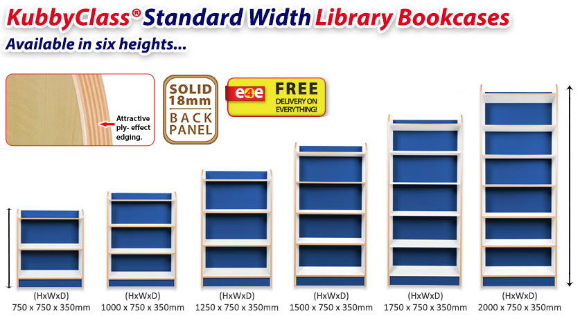 KubbyClass Polar standard bookcase frag