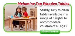 Melamine Top Wooden Tables