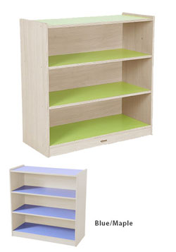 Pastel 3 Shelf Bookcase