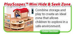 PlayScapes Mini Hide And Seek Zone