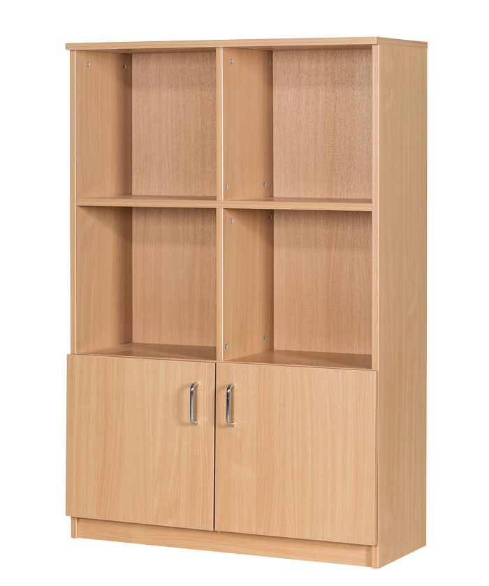 Sturdy Storage - 1312 x 858mm Open Storage with Cupboard Base