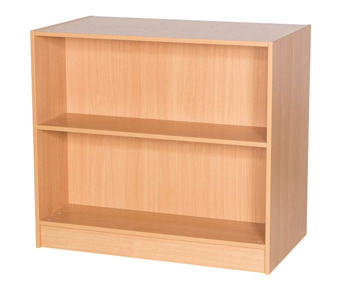 Sturdy Storage 900mm High Static Double Sided Bookcase