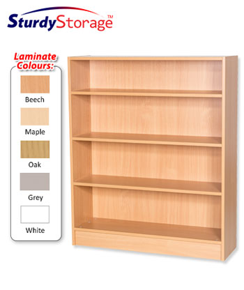 Sturdy Storage 1200mm High - 1000mm Wide Bookcase