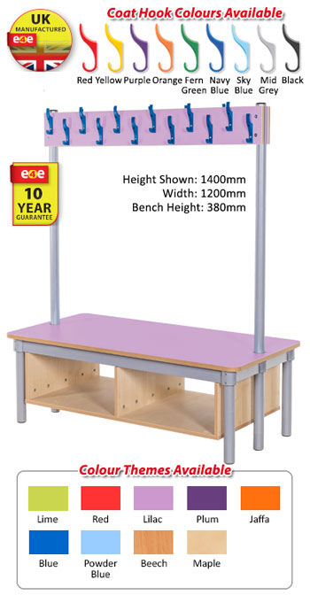 KubbyClass Double Sided Coat Tidy - 1400mm Height