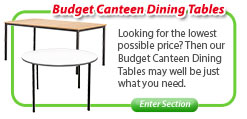 Budget Canteen Dining Tables