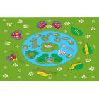 Frog And Butterfly Lifecycle Mat - 2m x 1.5m - view 2