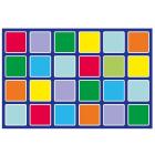 Rainbow Rectangle Placement Carpet - 3m x 2m - view 3
