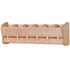 Wall Mountable Top Cubby (with 6 Hooks) - view 1