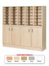 30 Space Pigeonhole Unit with Cupboard - view 1