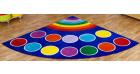 Rainbow Corner Placement Carpet - view 3