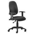 !!<<span style='font-size: 12px;'>>!!Eclipse 1 Lever Task Operator Chair With Height Adjustable Arms!!<</span>>!! - view 1