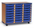 Shallow 24 Tray Unit - Colour Front - view 3