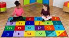 Rainbow Alphabet Carpet - view 2
