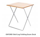 SPECIAL OFFER! - 24 OXFORD Folding Exam Desks + Trolley  - view 3