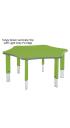 Height Adjustable Heavy Duty - Flower Shape Table - view 3
