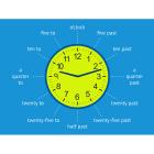 Tell The Time Clock Playmat - 2m x 1.5m - view 2