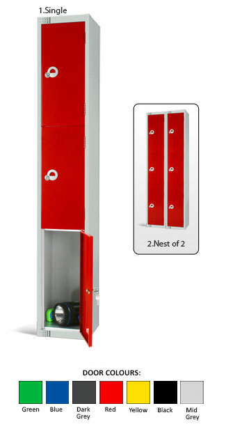 Secondary / Adult School Locker - 3 Doors
