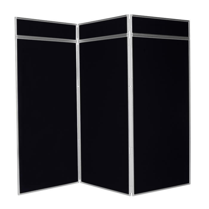 3-Panel Jumbo Display Stand - Aluminium Frame