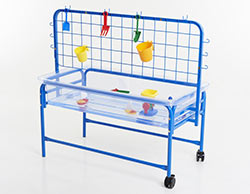 Clear Water Tray with Activity Rack