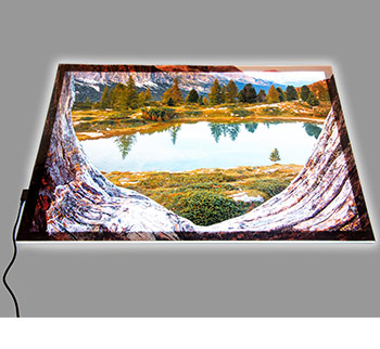 A2 Light Panel & Lake View Play Mat