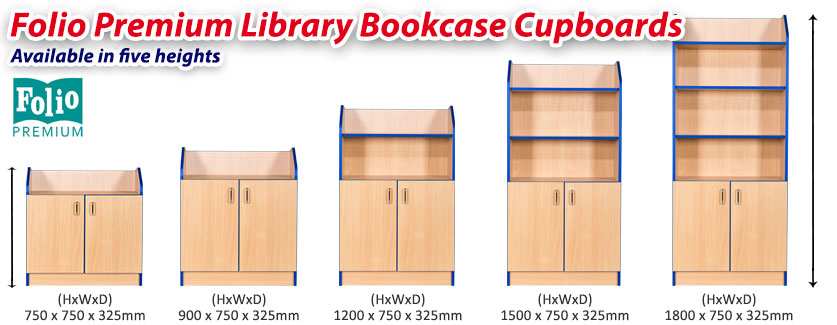 Folio Library Bookcase Cupboard frag