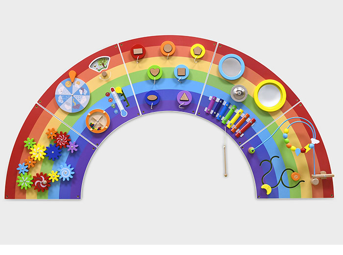 Rainbow Activity Wall Panels 