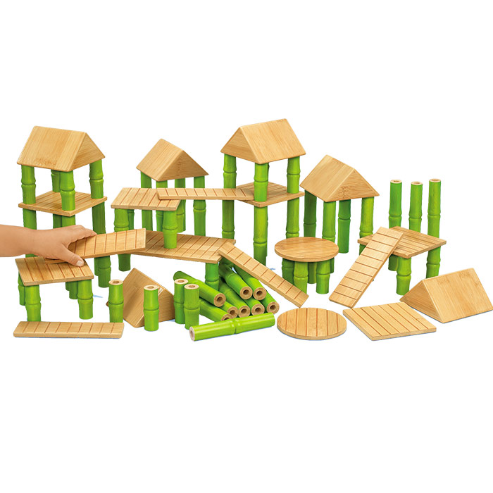 Bamboo Building Blocks - Class Set