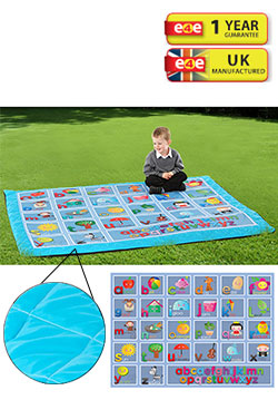 Indoor/Outdoor Alphabet Mat - 2m x 1.5m