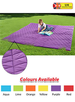 Indoor/Outdoor Quilted Large Square Mat - 2m x 2m