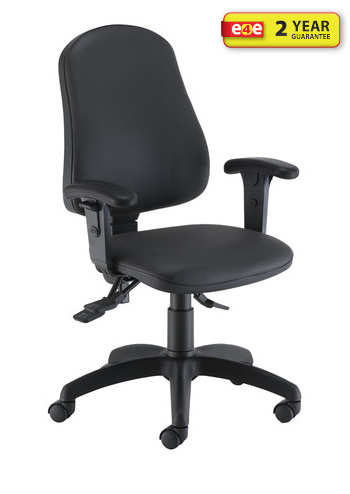 Calypso Ergo 2 Lever Office Chair with Lumbar Pump and Adjustable Arms