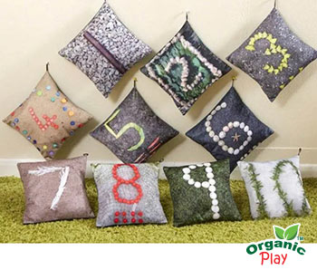 Nature Number Cushions (10Pk) 