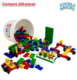 Stickle Bricks Giant Set - 200 pieces