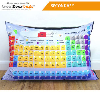 Secondary Periodic Table Slab Bean Bag 1250mm x 1200mm
