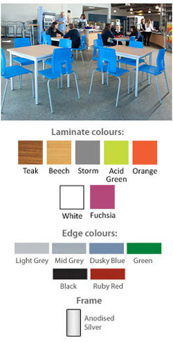 GOPAK Enviro Square Table - 750 x 750mm