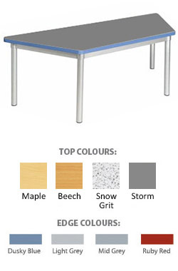 GOPAK Enviro Trapezoidal Classroom Table