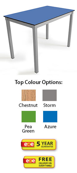 Enviro Compact Table - Solid Top L1000 x W600mm