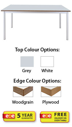 WorkSpace Rectangular Table - L1200 x W600mm