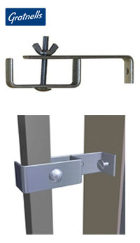 Gratnells Wall Fixing & Frame Fixing Brackets for Storage System