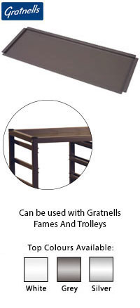 Gratnells Inset Metal Top for Single, Double & Treble Span Units