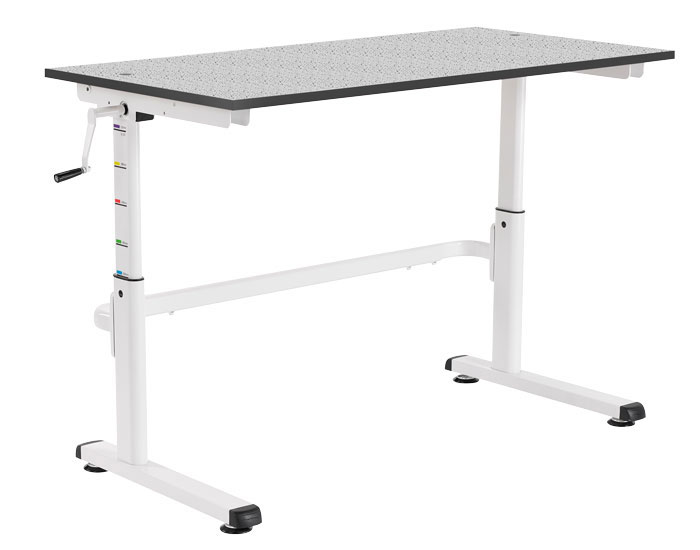 HA400 Height Adjustable Table - 16mm Trespa Top with Trespa Edge