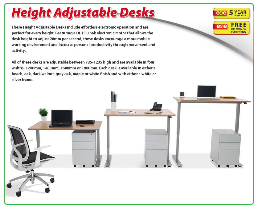 Height Adjustable Desks