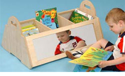 Long Maple Kinderbox with Mirrors