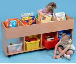 Long A4 kinderbox With 4 Trays