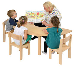 Teacher's Table - Solid Beech