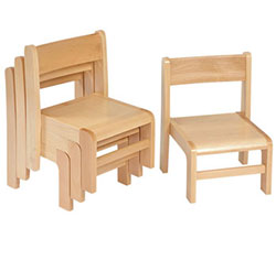 Toddler Stacking Chair 210mm Age 1-2 (Set of 4)